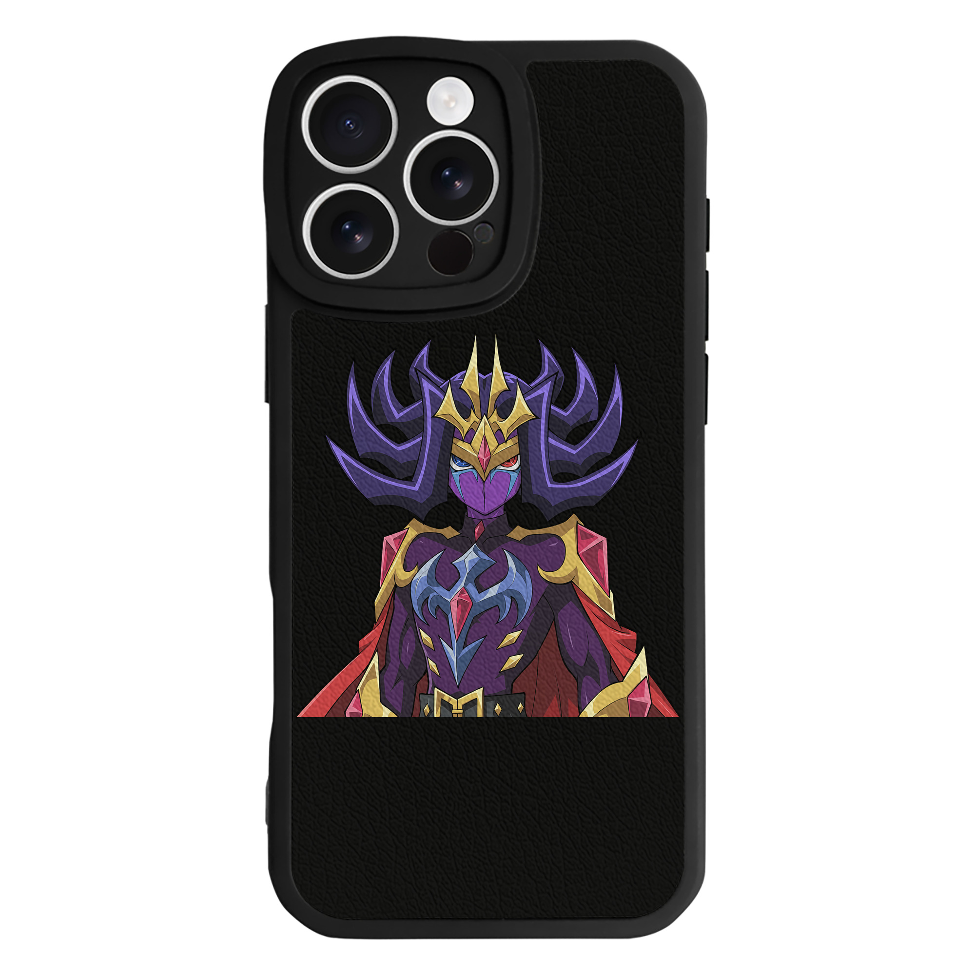 遊☆戯☆王 Yu-Gi-Oh! 【iPhone 16シリーズ対応】シリコンスマホケース（レザー調） 材質：シリコン